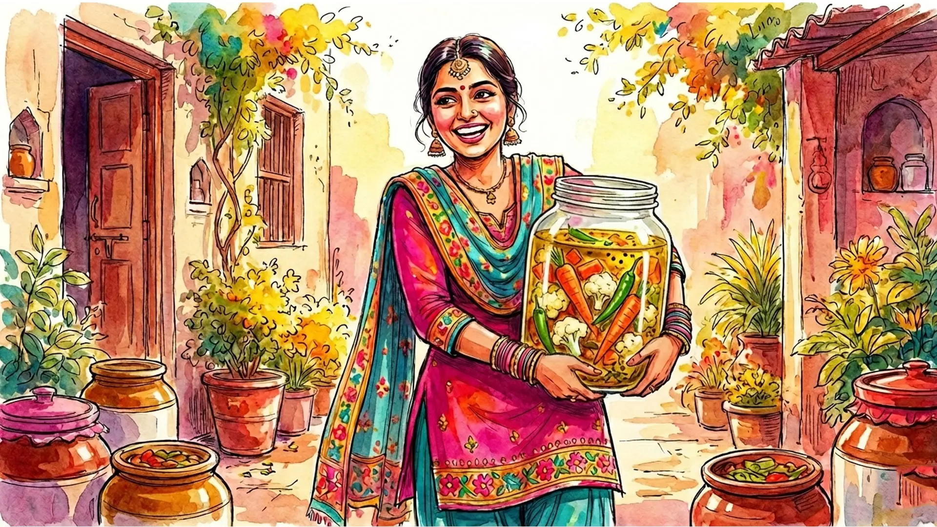 traditional fermented Indian pickle